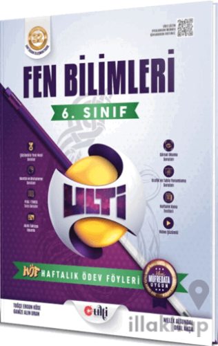 6. Sınıf Fen Bilimleri Haftalık Ödev Föyleri