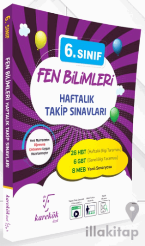 6. Sınıf Fen Bilimleri Haftalık Takip Sınavları