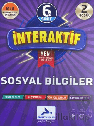 6. Sınıf İnteraktif Sosyal Bilgiler Etkinlik Çalışma Kitabı