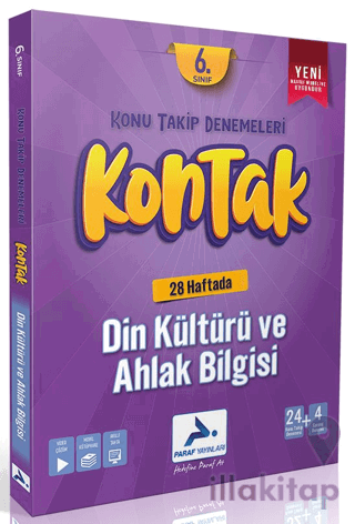 6. Sınıf Kontak Din Kültürü ve Ahlak Bilgisi Konu Takip Denemeleri
