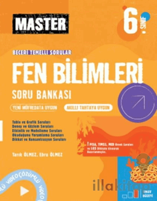 6. Sınıf Master Fen Bilimleri Soru Bankası