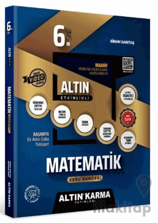 6. Sınıf Matematik Altın Etkinlikli Kazanım Soru Bankası