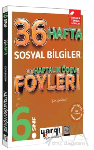 6. Sınıf Sosyal Bilgiler 36 Haftalık Ödev Föyleri