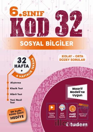 6. Sınıf Sosyal Bilgiler Kod 32