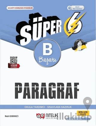 6. Sınıf Süper Paragraf B Soru Kitabı
