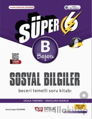 6. Sınıf Süper Sosyal Bilgiler B Soru Kitabı