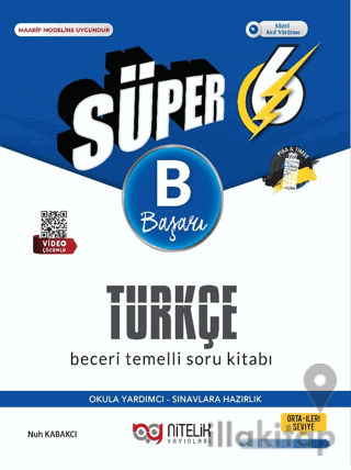 6. Sınıf Süper Türkçe Beceri Temelli Soru Bankası