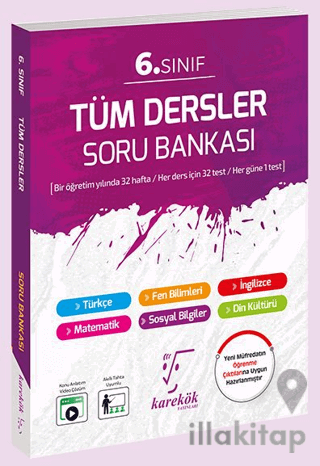 6. Sınıf Tüm Dersler Soru Bankası