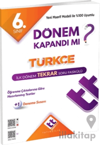 6. Sınıf Türkçe İlk Dönem Tekrar Fasikülü