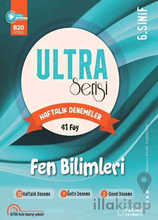 6. Sınıf Ultra Serisi Fen Bilimleri Haftalık Denemeler 41 Föy