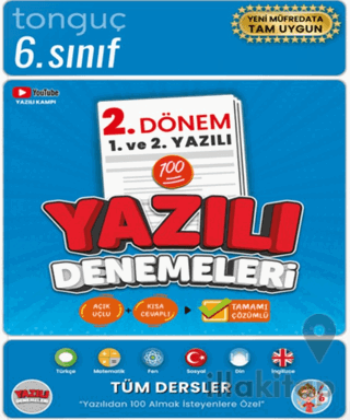 6. Sınıf Yazılı Denemeleri 2. Dönem 1 ve 2. Yazılı