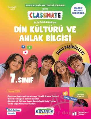 7. Sınıf Classmate Din Kültürü ve Ahlak Bilgisi Soru Fasikülleri