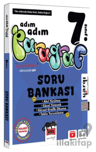7.Sınıf Ders Arkadaşım Adım Adım Paragraf Soru Bankası