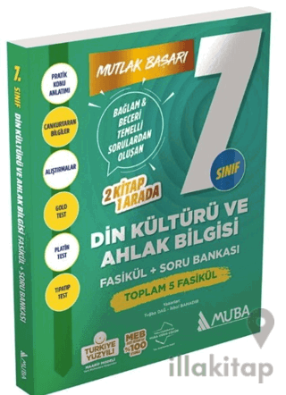 7. Sınıf Din Kültürü ve Ahlak Bilgisi Fasikül ve Soru Bankası
