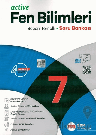 7. Sınıf Fen Bilimleri Active Soru Bankası