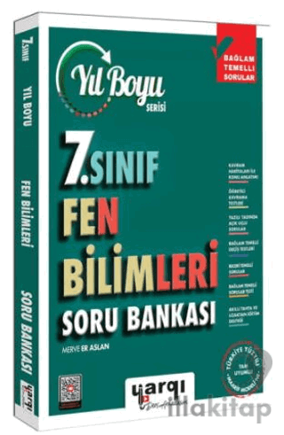 7. Sınıf Fen Bilimleri Yıl Boyu Soru Bankası