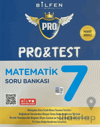 7. Sınıf Pro Pro&Test Matematik Soru Bankası