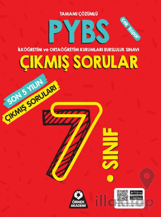 7. Sınıf PYBS Son 5 Yılın Çıkmış Soruları Tamamı Çözümlü