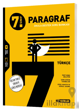 7. Sınıf Türkçe Paragraf Soru Bankası