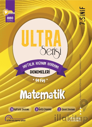 7. Sınıf Ultra Serisi Matematik Denemeleri 44 Föy