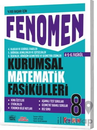 8 Kurumsal Matematik Fasikülleri (4-5-6)