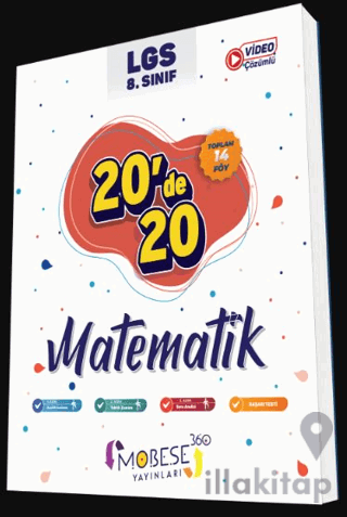 8. Sınıf 20' de 20 Matematik Kitabı