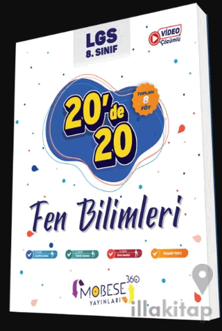 8.Sınıf 20'de 20 Fen Bilimleri Kitabı