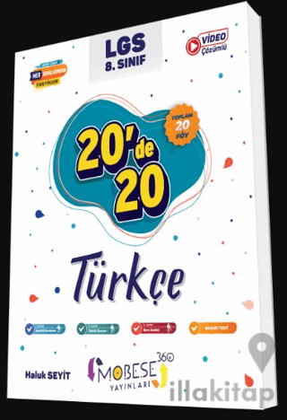 8. Sınıf 20'de 20 Türkçe Kitabı