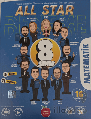 8. Sınıf All Star Matematik 16 Deneme