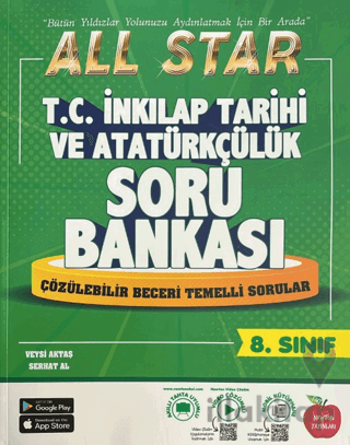 8. Sınıf All Star T.C. İnkılap Tarihi ve Atatürkçülük Soru Bankası