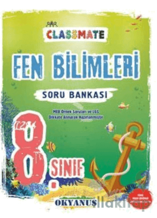 8. Sınıf Classmate Fen Bilimleri Soru Bankası