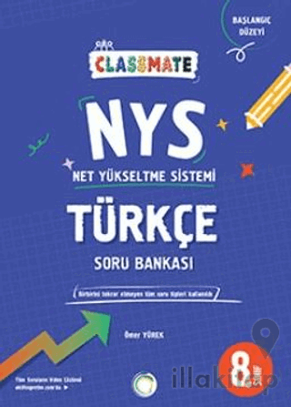 8. Sınıf Classmate Net Yükseltme Sistemi Türkçe Soru Bankası
