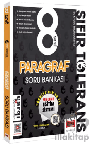 8. Sınıf Ders Arkadaşım Sıfır Tolerans Paragraf Soru Bankası
