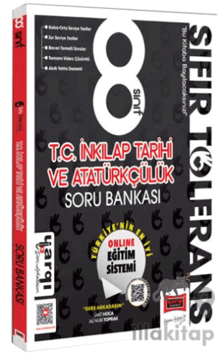 8. Sınıf Ders Arkadaşım Sıfır Tolerans T.C. İnkılap Tarihi ve Atatürkçülük Soru Bankası