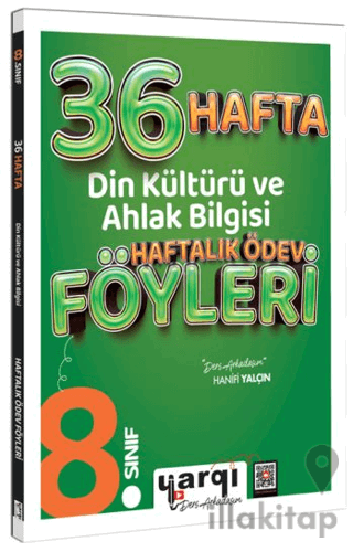 8. Sınıf Din Kültürü ve Ahlak Bilgisi 36 Haftalık Ödev Föyleri
