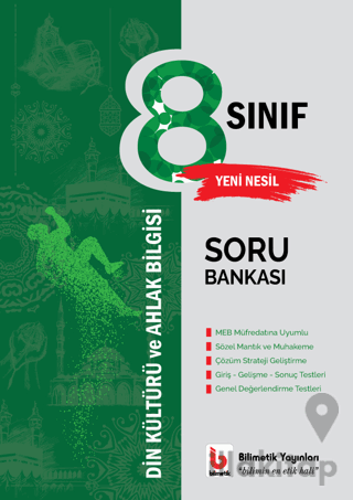 8. Sınıf Din Kültürü ve Ahlak Bilgisi Soru Bankası