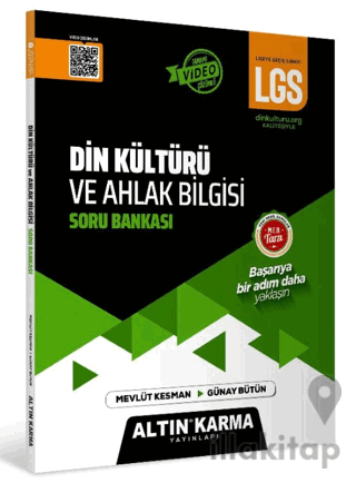 8. Sınıf Din Kültürü ve Ahlak Bilgisi Yeni Nesil LGS Soru Bankası
