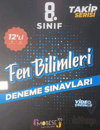 8 Sınıf Fen Bilimleri 12'li Takip Serisi Deneme Sınavları