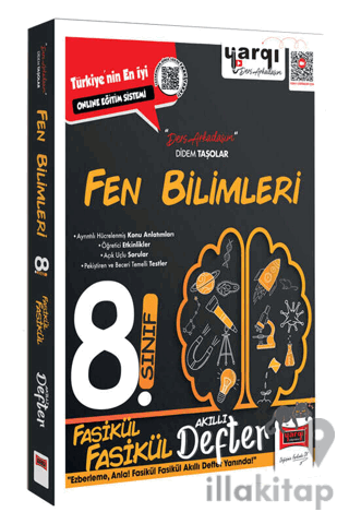 8. Sınıf Fen Bilimleri Fasikül Fasikül Akıllı Defter