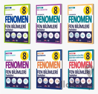 8.Sınıf Fen Bilimleri Fasikül Seti (6 Fasikül)