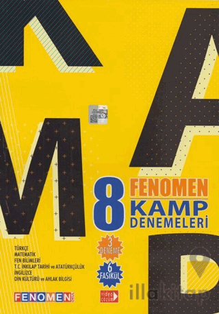 8. Sınıf Fenomen Kamp Denemeleri Fenomen Okul Yayınları