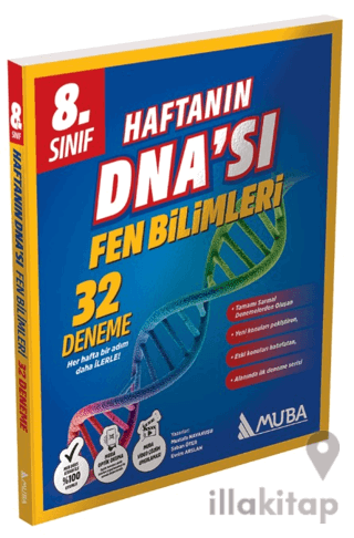 8. Sınıf Haftanın DNA'sı 32'li Fen Bilimleri Deneme