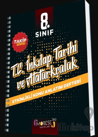 8. Sınıf İnkılap Tarihi ve Atatürk Etkinlikli Konu Anlatım Defteri