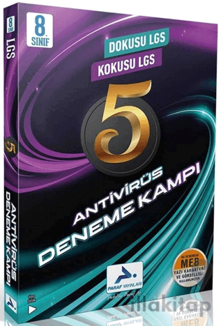 8. Sınıf LGS 5 Fasikül Antivirüs Deneme Kampı