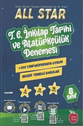 8. Sınıf LGS All Star TC İnkılap Tarihi ve Atatürkçülük Deneme