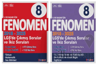 8. Sınıf LGS Çıkmış Sorular ve İkiz Sorular Seti