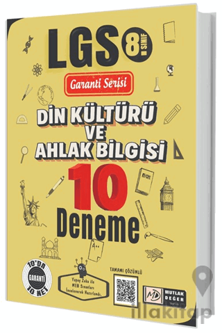 8. Sınıf LGS Din Kültürü ve Ahlak Bilgisi 10 Deneme