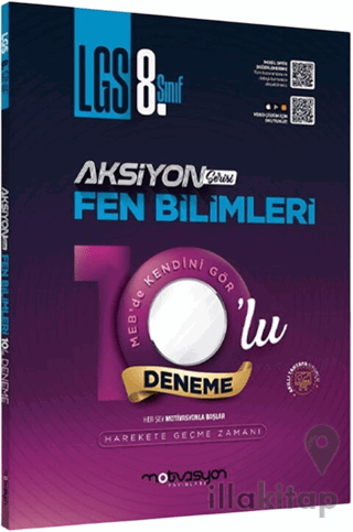 8. Sınıf LGS Fen Bilimleri Aksiyon 10'lu Genel Deneme