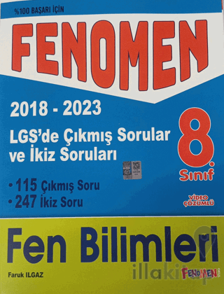 8. Sınıf LGS Fen Bilimleri Çıkmış ve İkiz Sorular (2018-2023)