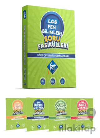 8. Sınıf LGS Fen Bilimleri Soru Fasikülleri Dört Çeyreklik Soru Bankası